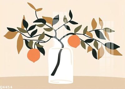 File tranh File gốc in tranh tổng hợp Q4454 (gốc) chủ đề trừu tượng