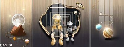 File tranh File gốc in tranh tổng hợp Q4990 (ảnh gốc) in trần 3D