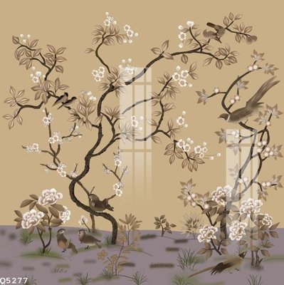 File in lụa File gốc in tranh tổng hợp Q5277 (phong cảnh) File gốc in tranh tổng hợp Q5277