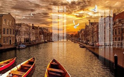 File PSD File gốc in tranh tổng hợp Q5906 (gốc) nhiều lớp (multi-layer)