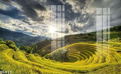 File gốc File gốc in tranh tổng hợp Q5915 (in 3D) nghệ thuật