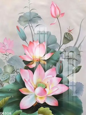 File ảnh File gốc in tranh tổng hợp Q6316 (gốc) in decal dán tường