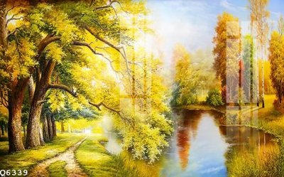 Download file gốc File gốc in tranh tổng hợp Q6339 (in lụa) tranh 3D