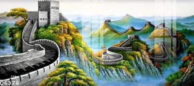 File tranh File gốc in tranh tổng hợp Q6378 (bản gốc) in lụa dán tường