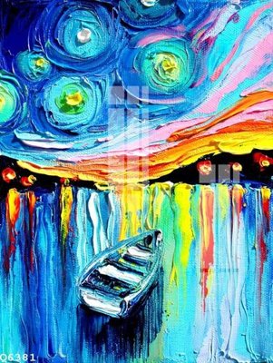 Ảnh gốc File gốc in tranh tổng hợp Q6381 (siêu chi tiết) để in ấn