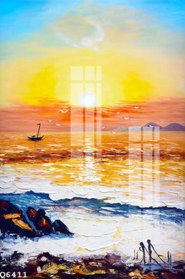 File tranh File gốc in tranh tổng hợp Q6411 (ảnh gốc) in trần 3D