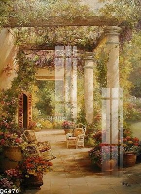 File gốc File gốc in tranh tổng hợp Q6470 (chuẩn màu) cho in offset