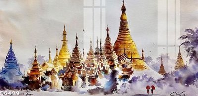 File in trần File gốc in tranh tổng hợp Q6499 (file gốc) chủ đề vũ trụ