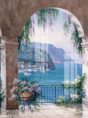 File tranh File gốc in tranh tổng hợp Q6503 (gốc) phong cách tối giản