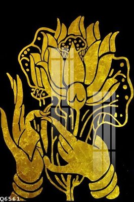 File in lụa File gốc in tranh tổng hợp Q6561 (hoa văn) File gốc in tranh tổng hợp Q6561