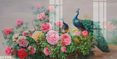 File in trần File gốc in tranh tổng hợp Q6586 (bản gốc) phong cảnh