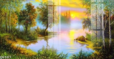 File tranh File gốc in tranh tổng hợp Q6587 (gốc) chủ đề thiên nhiên
