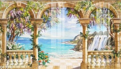 File tranh File gốc in tranh tổng hợp Q6771 (bản gốc) treo quán cafe