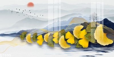 Tải xuống file tranh gốc File gốc in tranh tổng hợp Q7095 (PSD/TIFF)