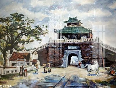 Download file gốc File gốc in tranh tổng hợp Q7234 (in lụa) hoa lá