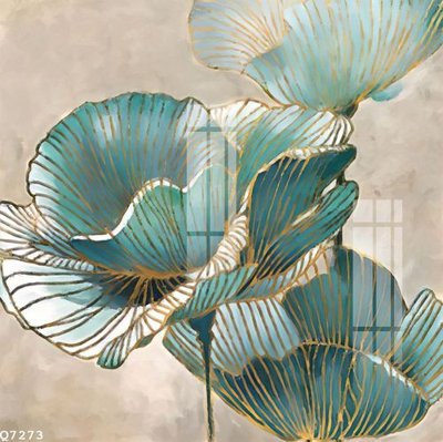 File gốc File gốc in tranh tổng hợp Q7273 (in tráng gương) ốp tường