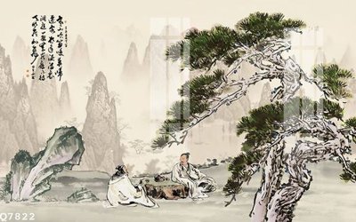 File gốc in tráng gương File gốc in tranh tổng hợp Q7822 chi tiết