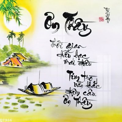 File ảnh File gốc in tranh tổng hợp Q7906 (gốc) in decal dán tường