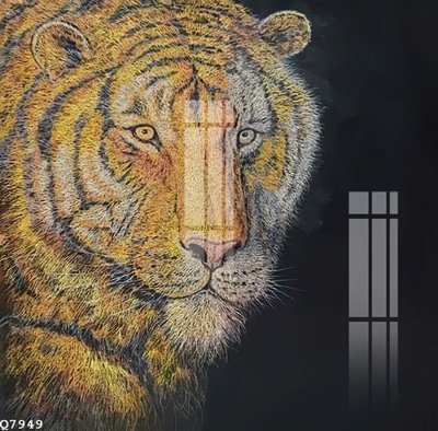 File in trần File gốc in tranh tổng hợp Q7949 (bản gốc) đại dương