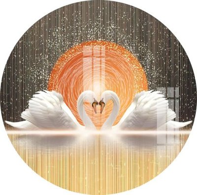 File gốc File gốc in tranh tổng hợp Q7968 (in lụa) hoa văn cổ điển