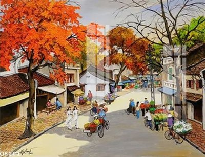 File in mica File gốc in tranh tổng hợp Q8201 (bản gốc) sắc sảo