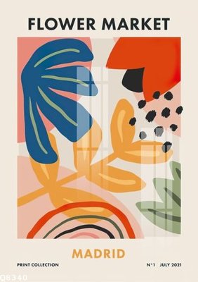 File tranh File gốc in tranh tổng hợp Q8340 (gốc) chủ đề thành phố