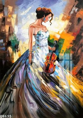 File gốc File gốc in tranh tổng hợp Q8695 (in tráng gương) nghệ thuật