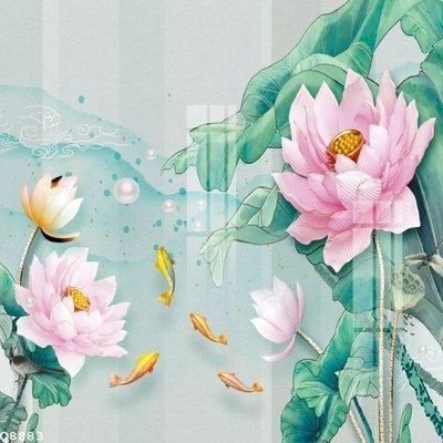 File gốc File gốc in tranh tổng hợp Q8883 (trang trí) phòng trẻ em