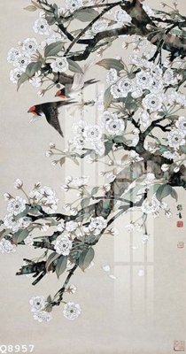 File tranh gốc File gốc in tranh tổng hợp Q8957 (bản quyền) file PSD