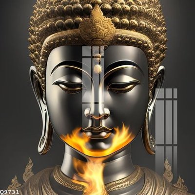 File PSD in ấn File gốc in tranh tổng hợp Q9731 (chất lượng cao)