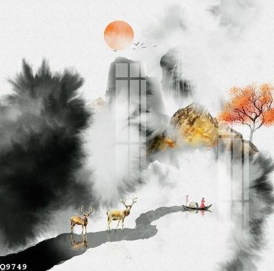 File in ấn File gốc in tranh tổng hợp Q9749 (bản gốc) cao cấp