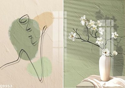 File tranh File gốc in tranh tổng hợp Q9953 (file gốc) chủ đề phong thủy