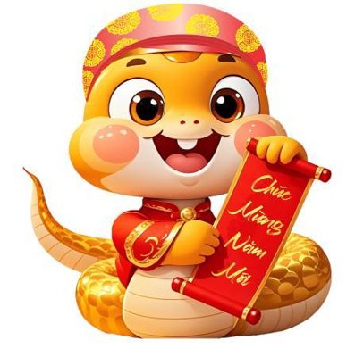 Tải file RẮN TẾT TRUYỀN THỐNG 2025 (ảnh gốc) in gạch men