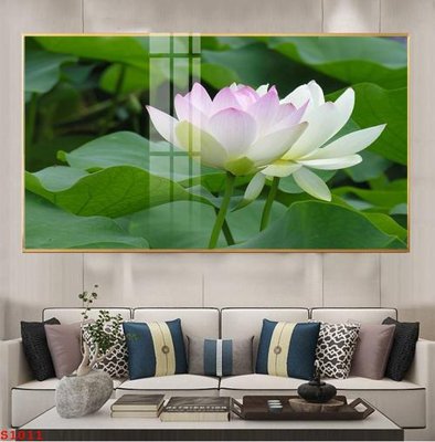 Tải file gốc Tranh cửu ngư quần hội sen cá S1011 (in không vỡ ảnh)