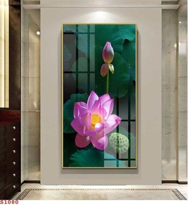 Chi tiết file gốc Tranh cửu ngư quần hội sen cá S1080 (cho in tráng gương)