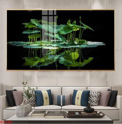 File tranh Tranh cửu ngư quần hội sen cá S1125 (gốc) chủ đề thành phố