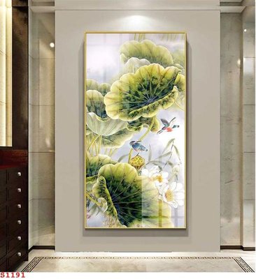 Download file ảnh gốc Tranh cửu ngư quần hội sen cá S1191 để in ấn