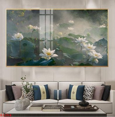 Tải file gốc Tranh cửu ngư quần hội sen cá S1254 (in bạt) quảng cáo