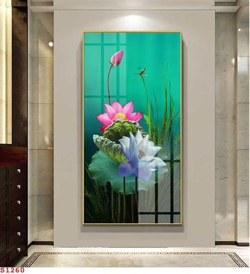 File in trần Tranh cửu ngư quần hội sen cá S1260 (file gốc) hoa văn 3D