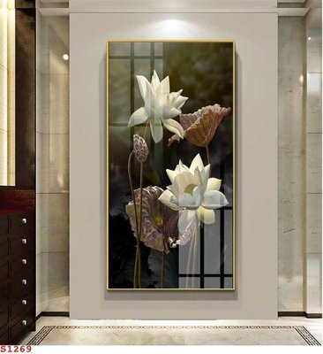 Tải file Tranh cửu ngư quần hội sen cá S1269 (ảnh gốc) file AI/EPS