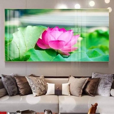 File gốc File tranh hoa sen S1425 (ảnh chi tiết) để in ấn