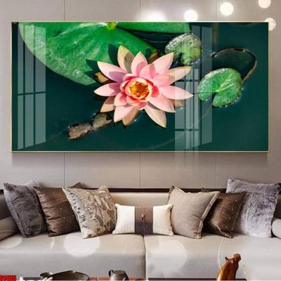 Tải file File tranh hoa sen S1435 (PSD) cho in ấn quảng cáo