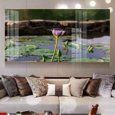 Hình ảnh gốc File tranh hoa sen S1436 (để in khổ lớn)