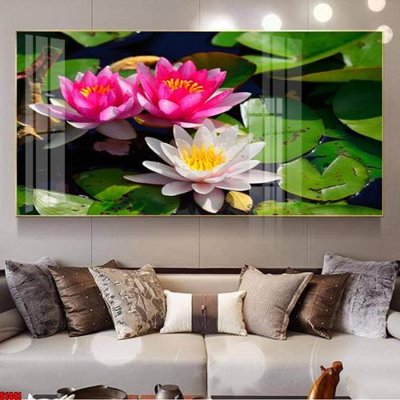 Tải file File tranh hoa sen S1441 (gốc) in nhanh