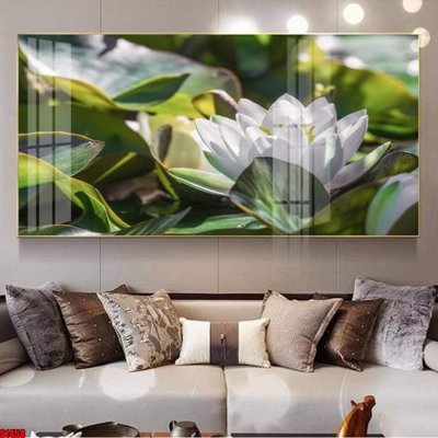 Ảnh gốc file in lụa File tranh hoa sen S1458 chi tiết