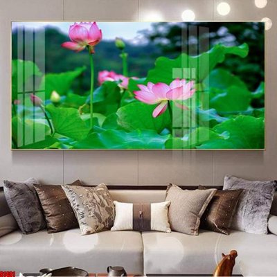 Mua file gốc File tranh hoa sen S1481 (in ấn) tại Filetranh.com