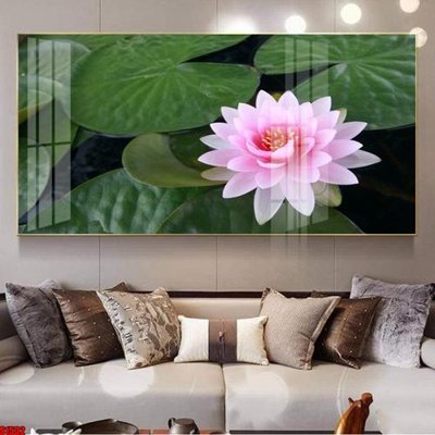 File gốc File tranh hoa sen S1532 (in mica) làm quà tặng