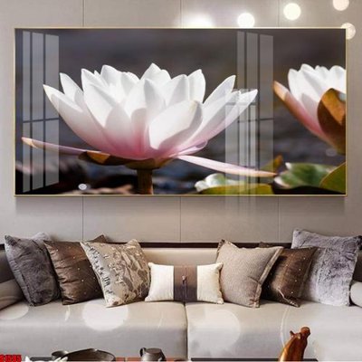 File gốc File tranh hoa sen S1535 (chuẩn màu) cho in offset