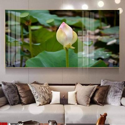 File in ấn File tranh hoa sen S1560 (bản gốc) sắc nét