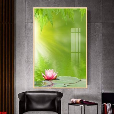 Hình ảnh file gốc File tranh hoa sen S1620 cho in UV